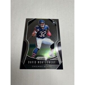 2019 Panini Prizm Rookies David Montgomery #327 Rookie Card RC Bears Lions